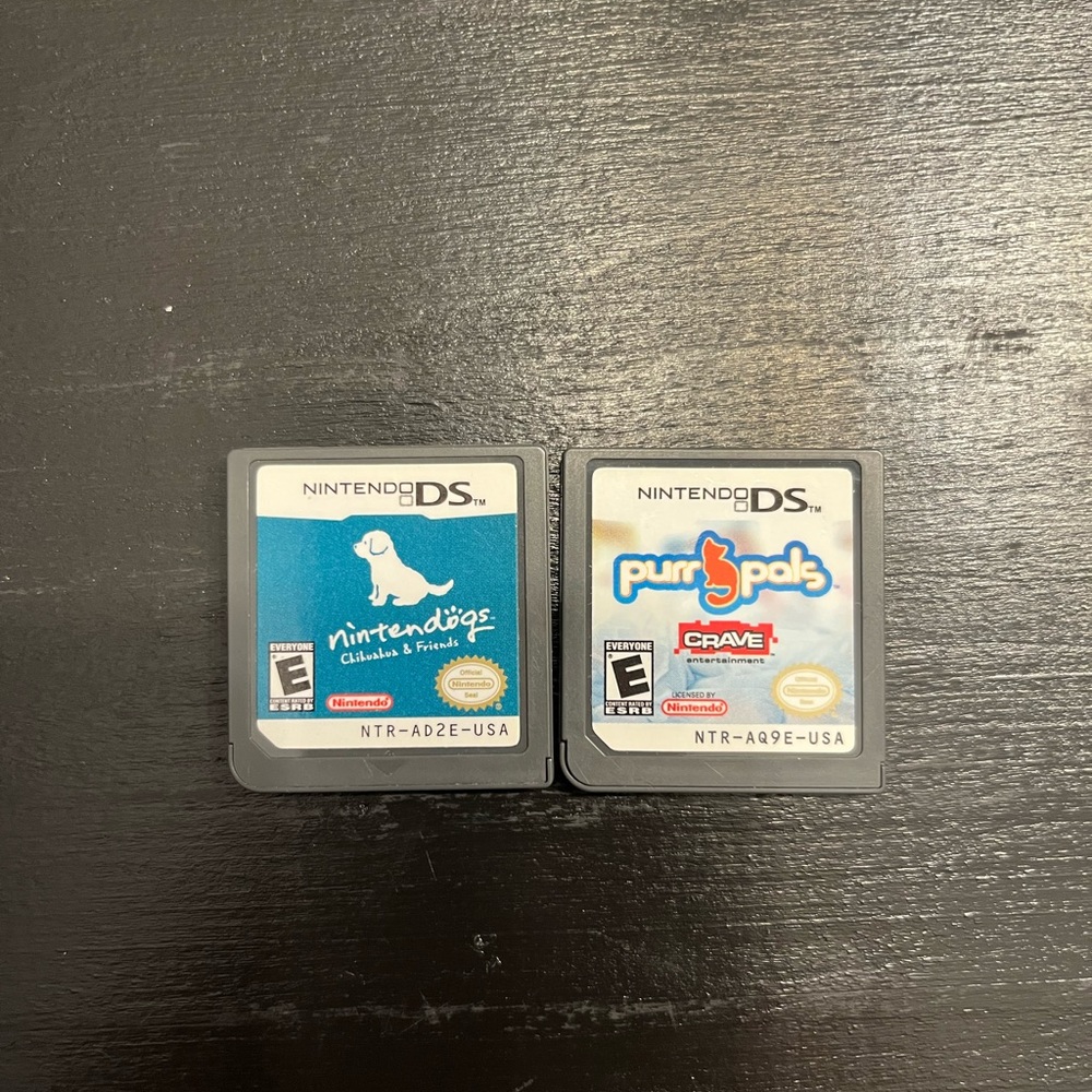 Nintendo DS animal game lot